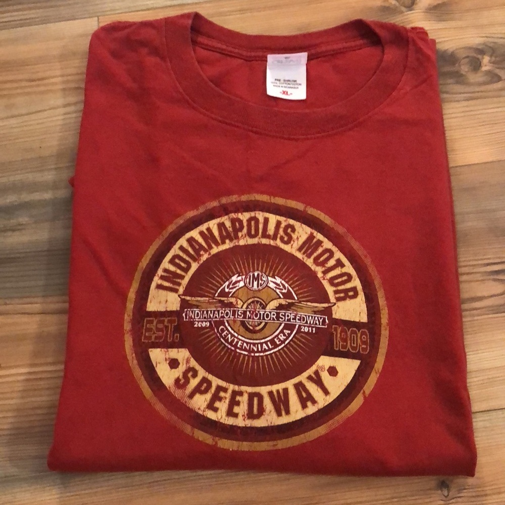 Sale 💚 Vintage 2009-2011 Indianapolis Motor Speedway T-Shirt Size Xl